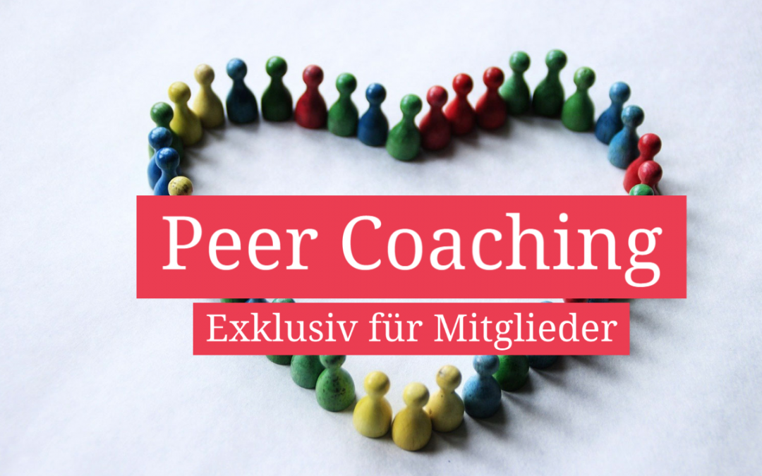 Peer Coaching Exklusiv für Mitglieder