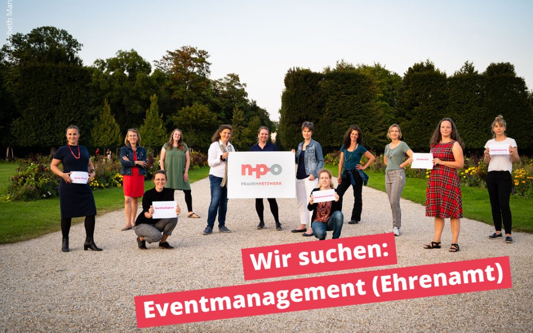 Ausschreibung Eventmanagerin